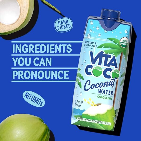 Vita Coco Pure Coconut Water, 16.9 Fl Oz